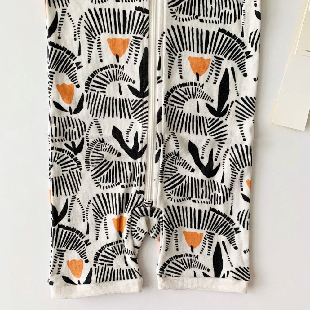 NWT Tea Collection Zipper Rockabye Baby Pajama 12-18 Months 18-24 Months - Picture 4 of 6
